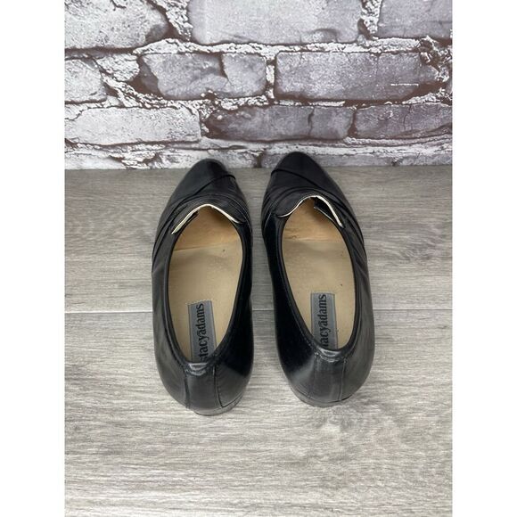 Stacy Adams Black Patent Leather Slip On Loafers Dress Shoes Men’s Sz 8M US/41EU - Picture 5 of 16